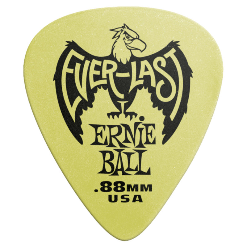 Ernie Ball Everlast Picks Green .88mm