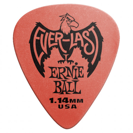 Ernie Ball Everlast Picks Red 1.14 mm