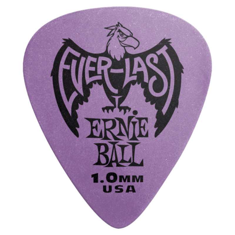 Ernie Ball Everlast Picks Purple 1.0mm