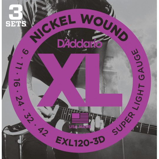 D&#039;Addario EXL120-3D