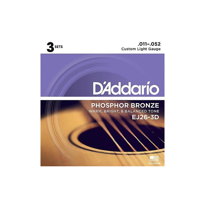 D'Addario EJ26-3D