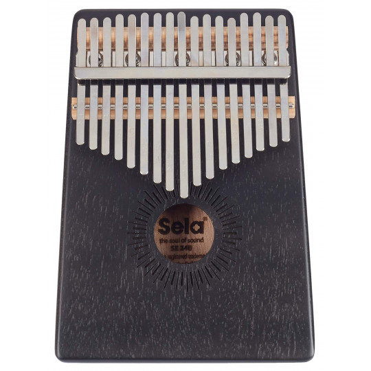 Sela SE 246 Mahagony 17 Kalimba Black