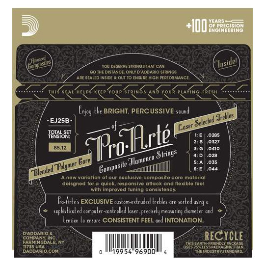 D'Addario EJ25B - struny pro klasickou kytaru