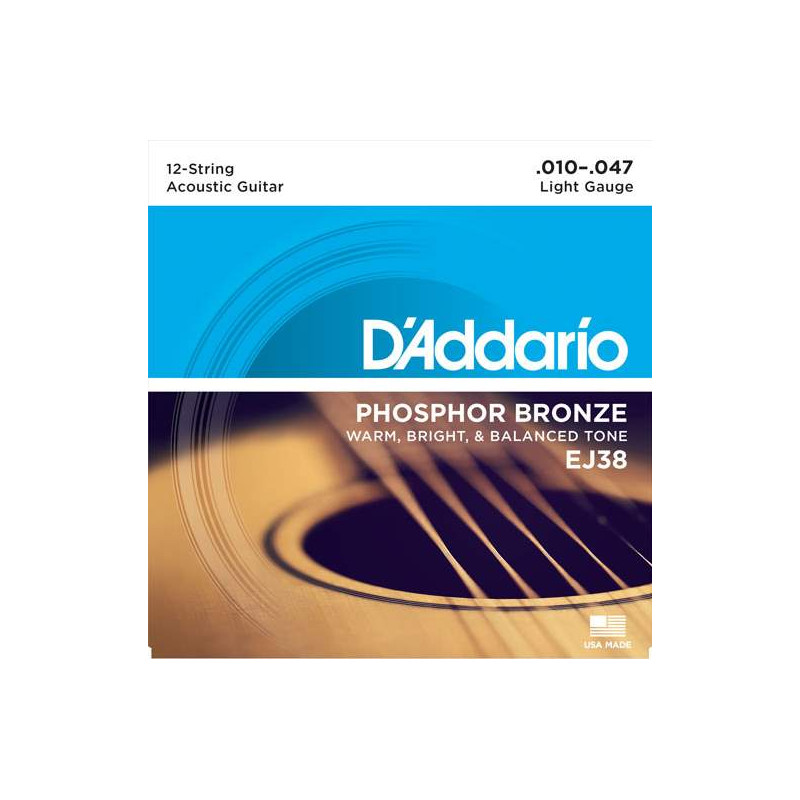 D'Addario EJ38 - struny pro akustickou kytaru
