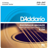 D'Addario EJ38 - struny pro akustickou kytaru