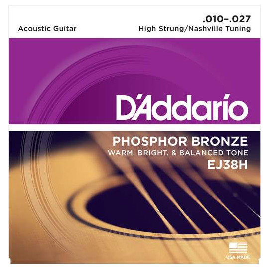 D&#039;Addario EJ38H - struny pro akustickou kytaru
