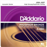 D'Addario EJ38H - struny pro akustickou kytaru