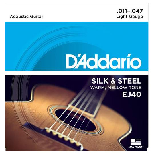 D&#039;Addario EJ40 - struny pro folkovou kytaru