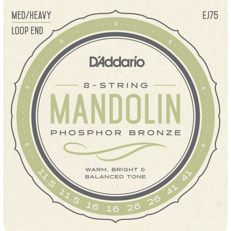 D'Addario EJ75 struny na mandolinu