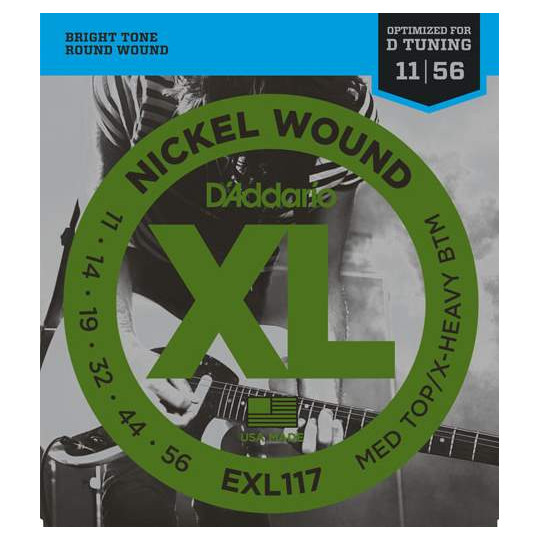 D&#039;Addario EXL117 - struny pro elektrickou kytaru