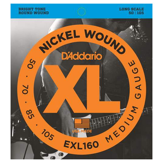 D&#039;Addario EXL160 - struny pro basovou kytaru