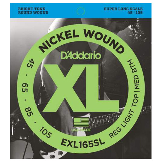 D&#039;Addario EXL165SL - struny pro basovou kytaru