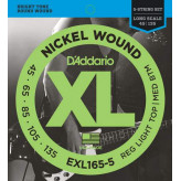 D'Addario EXL165-5 - struny pro basovou kytaru