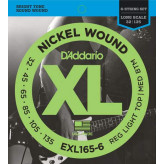 D'Addario EXL165-6 - struny pro basovou kytaru