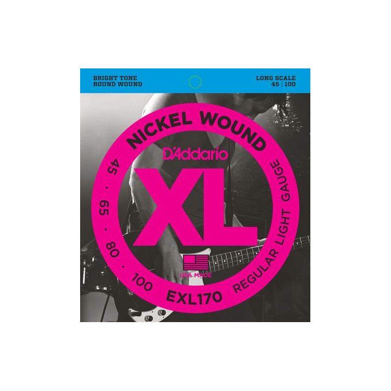 D'Addario EXL170 - struny pro basovou kytaru