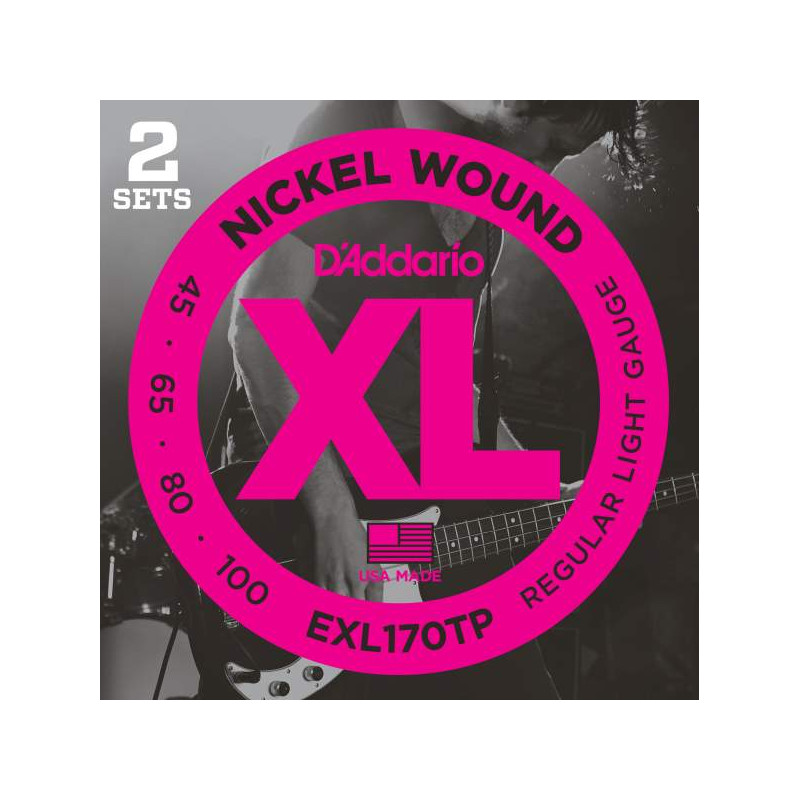 D'Addario EXL170TP - struny pro basovou kytaru