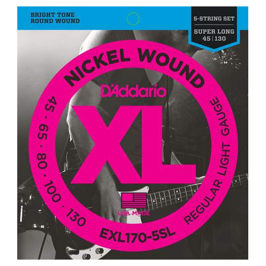 D&#039;Addario EXL170-5SL - struny pro basovou kytaru