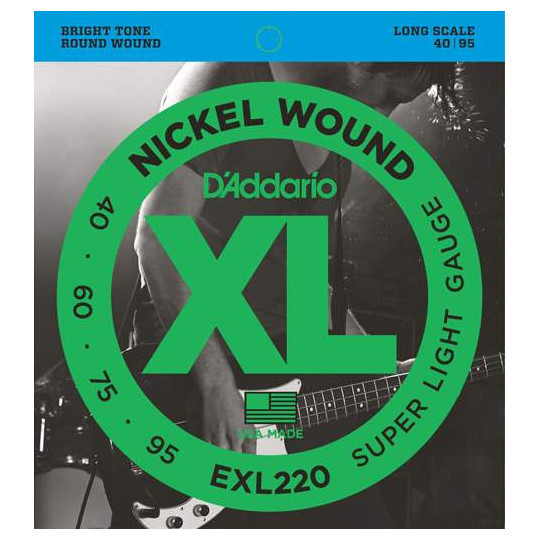 D&#039;Addario EXL220 - struny pro basovou kytaru