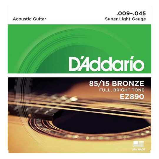 D&#039;Addario EZ890 - struny pro akustickou kytaru