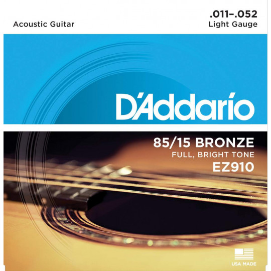 D&#039;Addario EZ910 - struny pro akustickou kytaru