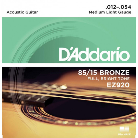 D&#039;Addario EZ920 - struny pro akustickou kytaru