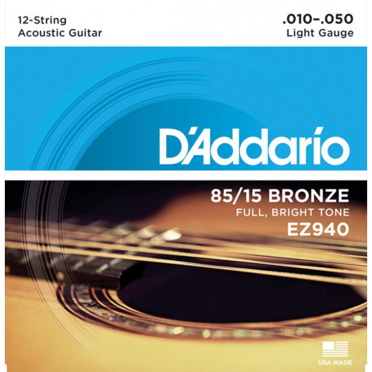 D&#039;Addario EZ940 - struny pro akustickou kytaru