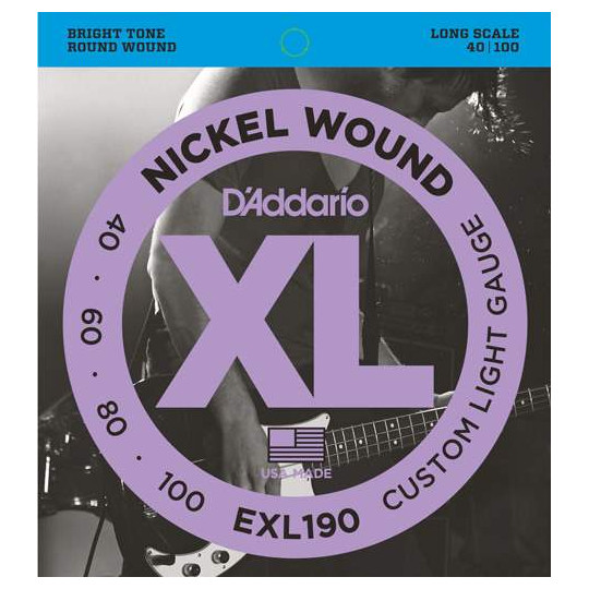 D&#039;Addario EXL190 - struny pro basovou kytaru