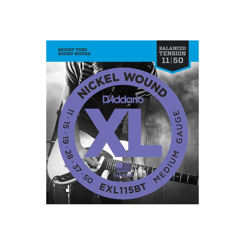 D'Addario EXL115BT - struny pro elektrickou kytaru D'Addario EXL115BT - struny pro elektrickou kytaru
