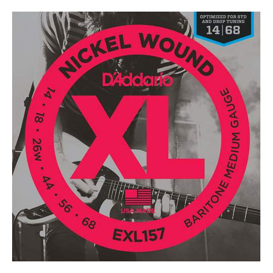 D&#039;Addario EXL157 - struny pro barytonovou kytaru