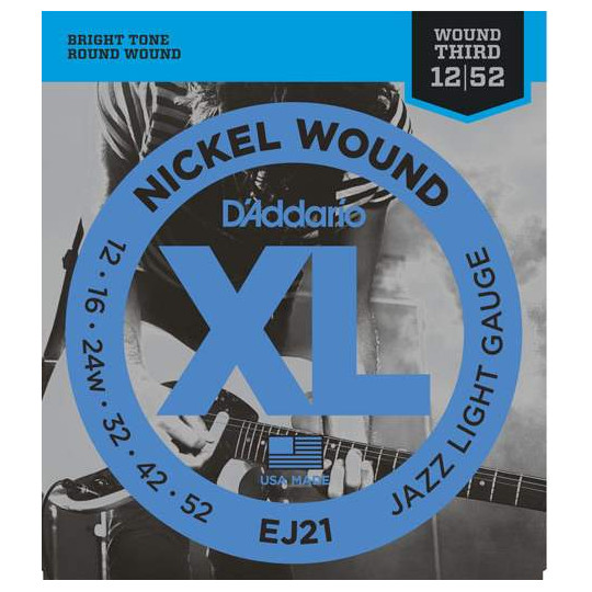 D&#039;Addario EJ21 - struny pro elektrickou kytaru