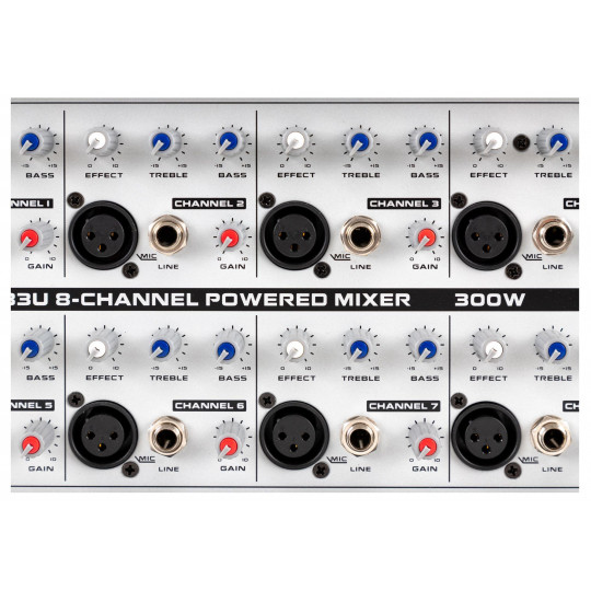 Pronomic PM83U 8-kanálový Powermix