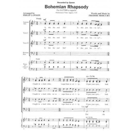 Bohemian Rhapsody by Queen