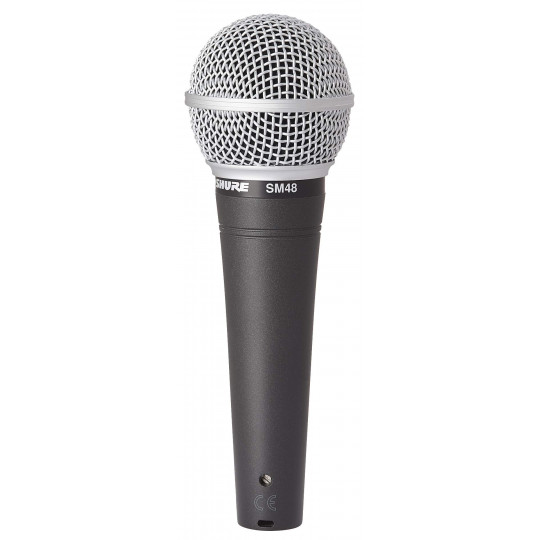 SHURE SM48-LC - dynamický mikrofon pro zpěv/řeč