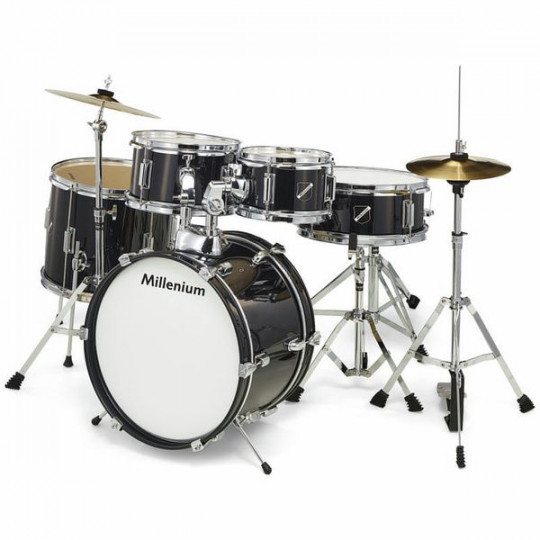 Millenium Focus Junior Drum Set Black