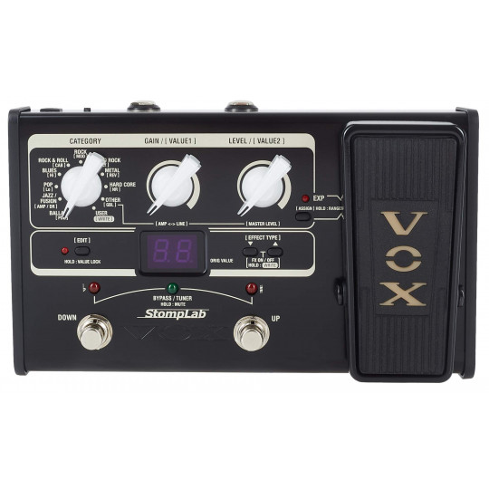 VOX STOMPLAB 2G - modelingový kytarový efektový procesor