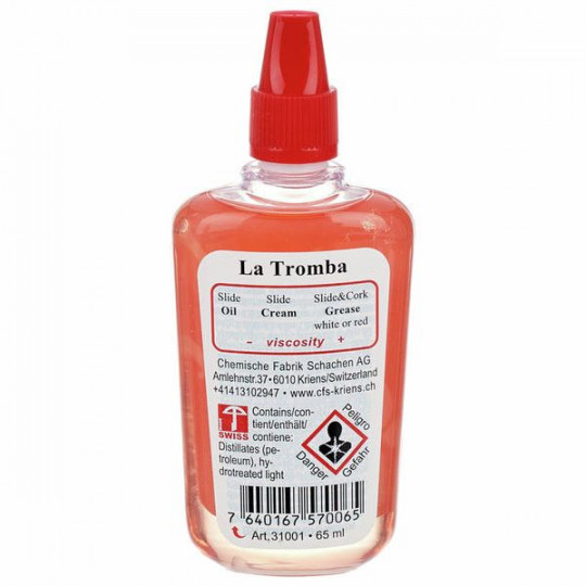 La Tromba Valve and slide oil