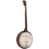 5 strunné banjo s rezonátorem z mahagonu, osazené blánou Remo Weatherking®, mahagonový krk, hmatník z ovangkol a kobylkou z javoru s hroty ovangkol