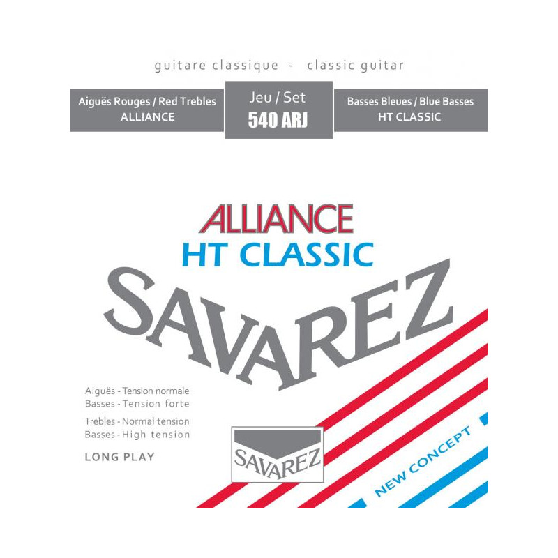 Savarez struny pro klasickou kytaru Concert Alliance 540 Sada