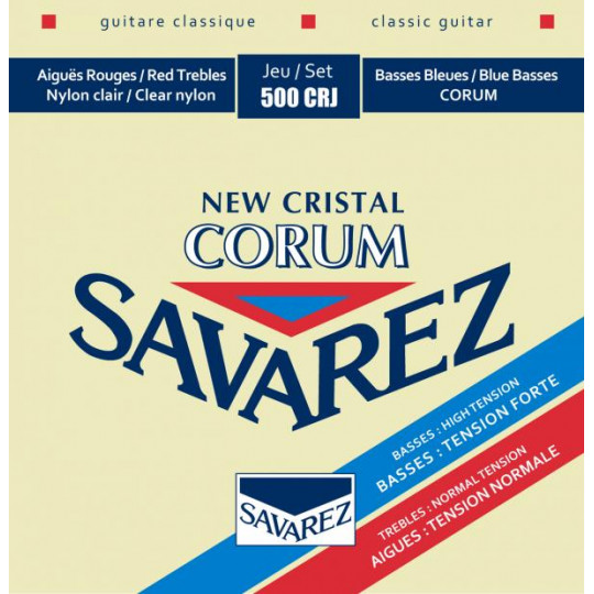 Savarez struny pro klasickou kytaru Corum New Cristal Sada