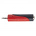 Redukce Jack 6,3 mm stereo samice - Jack 3,5 mm stereo samec.
