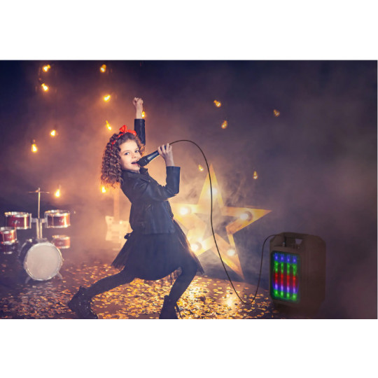 Beatfoxx OutdoorJam – LED, Bluetooth, Radio, USB, AUX, Mikrofon