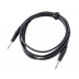 Profesionální nástrojový - kytarový kabel s konektory jack 6,3 o délce 3 m.
