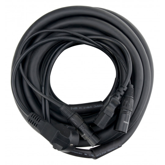 Pronomic EUIECX-10 hybridní kabel EURO + XLR/XLR 10 m