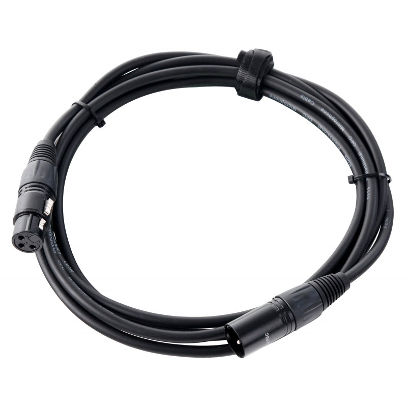 Pronomic XFXM-2,5 kabel XLR-XLR 2,5m mikrofoní