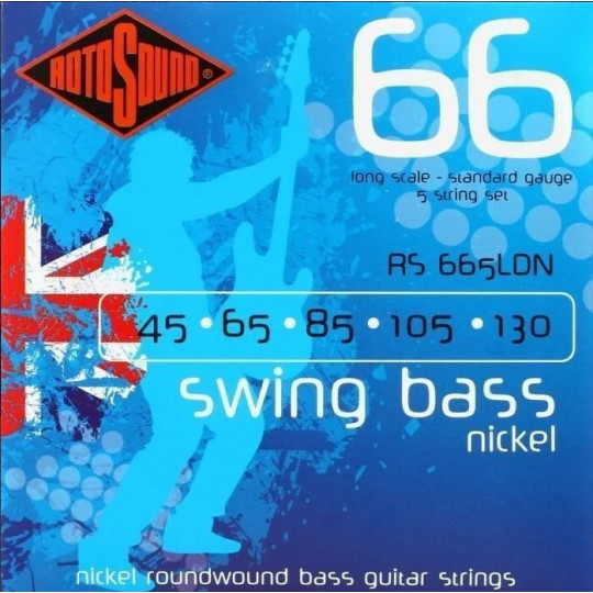 Rotosound RS665LDN baskytarové struny 045-130