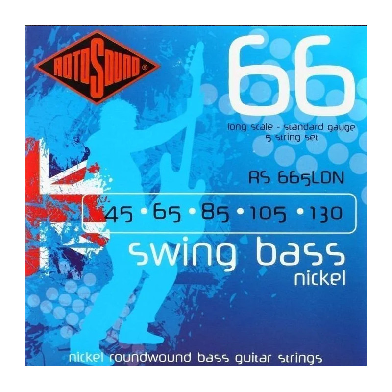 Rotosound RS665LDN baskytarové struny 045-130 Rotosound RS665LDN baskytarové struny 045-130