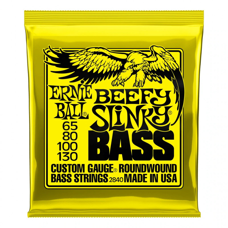 Ernie Ball 2840 struny na baskytaru 065"/130"