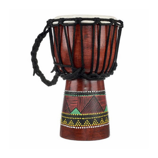 Etno Bali Djembe malované 30 cm