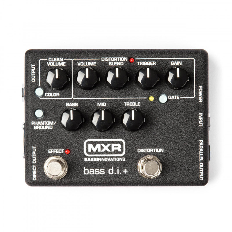 Dunlop M80 - baskytarový pedál MXR Bass D.I. distortion