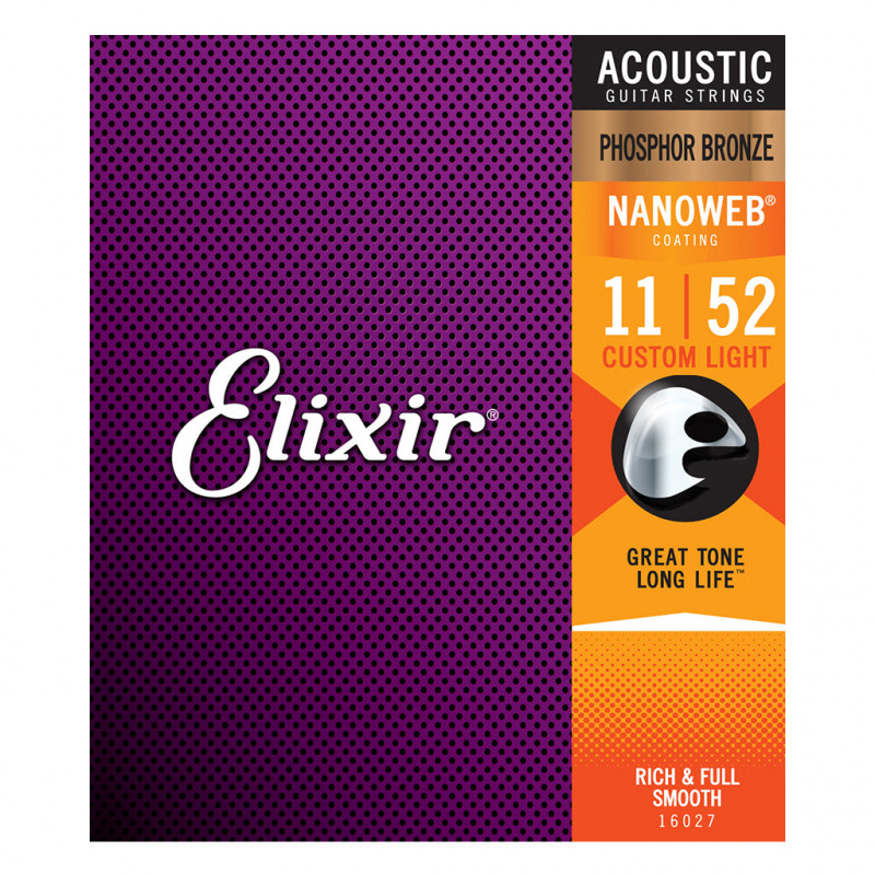 ELIXIR PB Anti-Rust 11-52 struny ak. kytaru